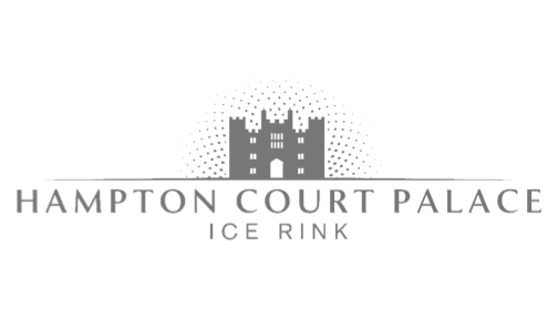 Hampton Court Palace Ice Rink logo.