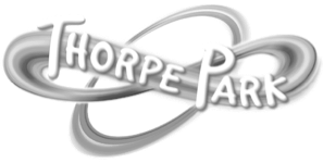 Thorpe Park logo.