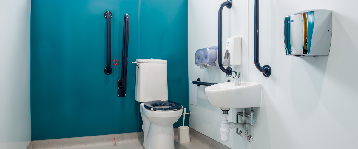 Ideal Dimensions of a Disabled Toilet Room