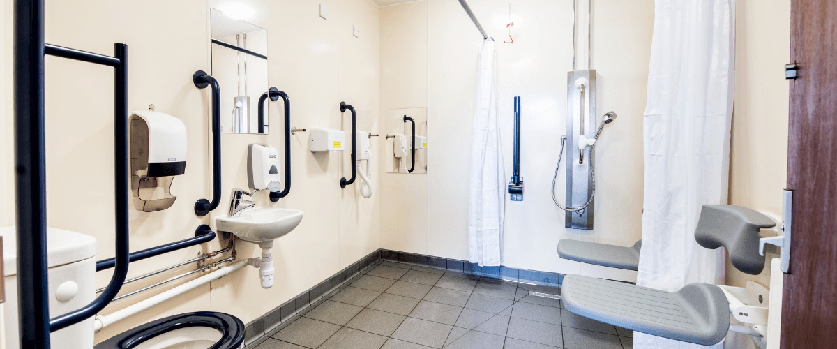 Ideal Dimensions of a Disabled Shower Room